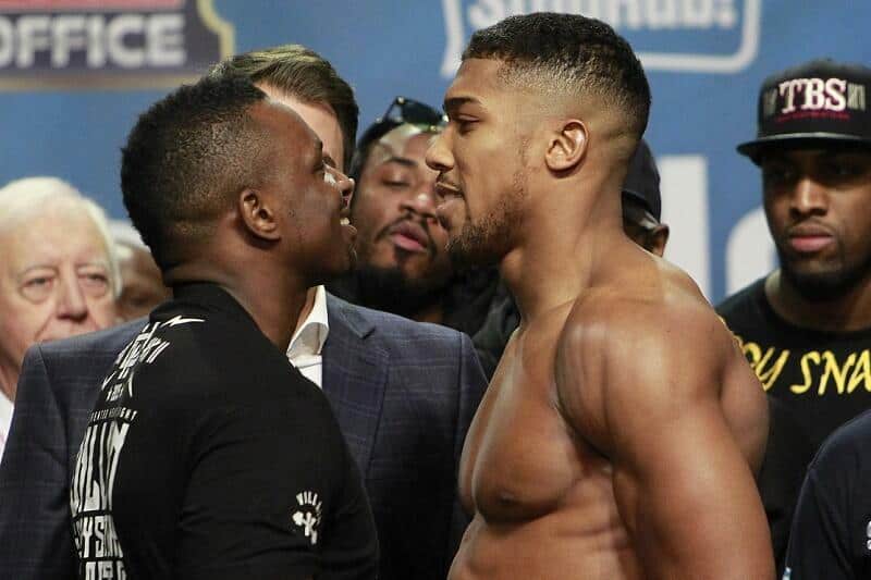 Anthony Joshua Dillian Whyte Pay Per View