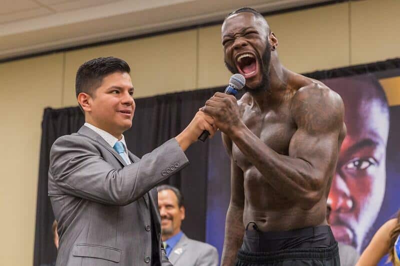 Deontay Wilder makes weight