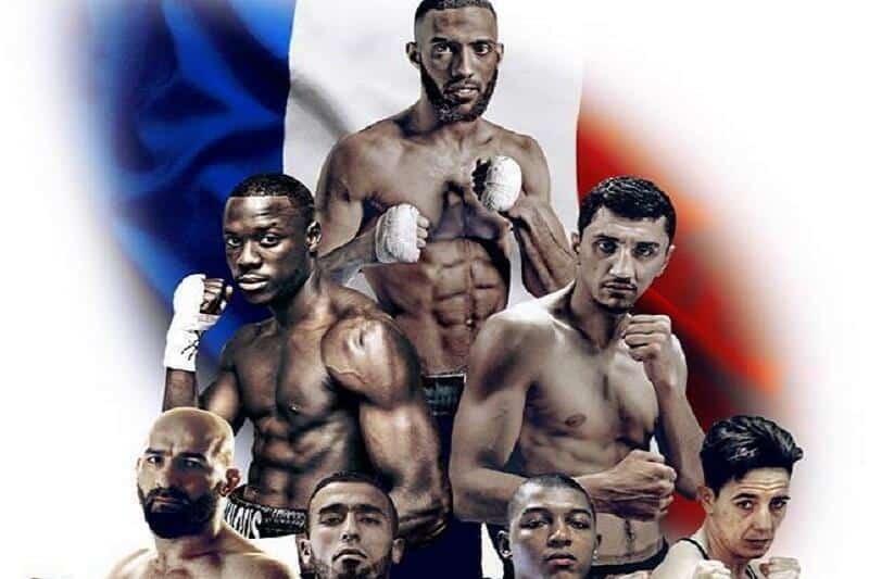 Crowd violence boxing France