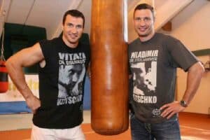 Klitschko brothers Wladimir and Vitali